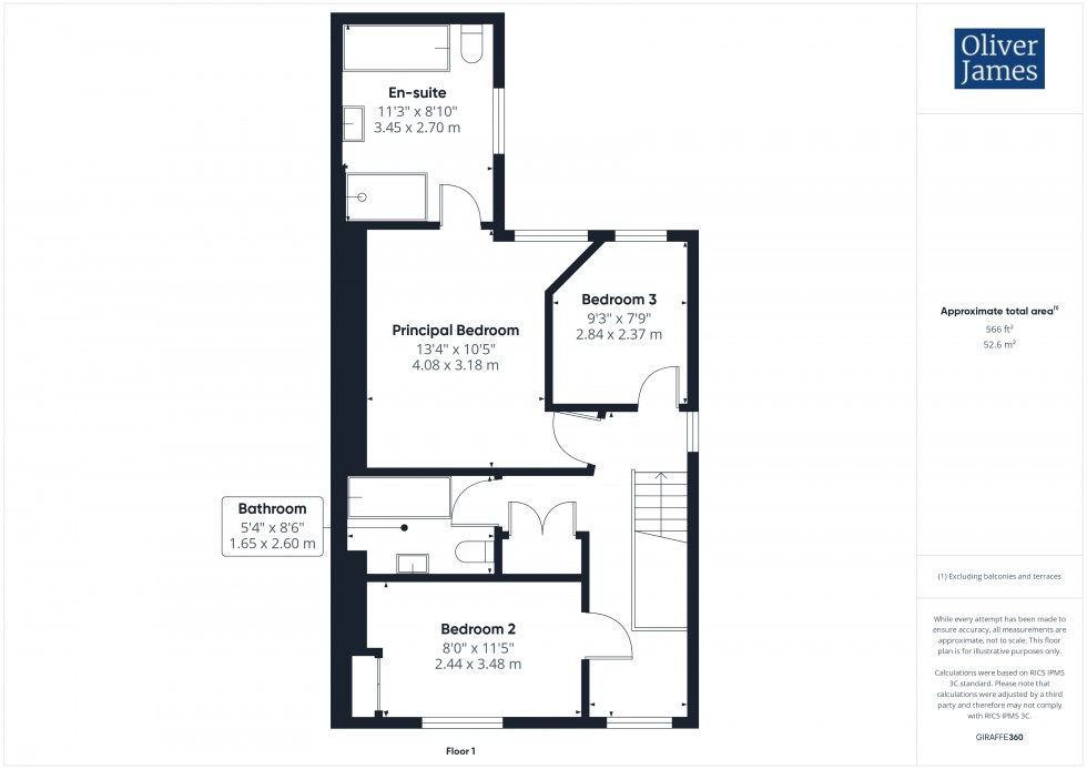 Floorplan for Blenheim Road, Ramsey, PE26