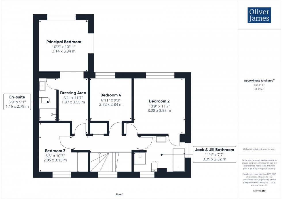Floorplan for Windmill Close, Ellington, PE28