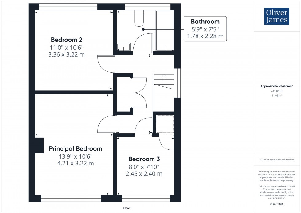 Floorplan for Devonshire Close, Sawtry, PE28