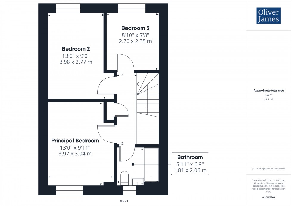 Floorplan for Cades Close, Ramsey, PE26