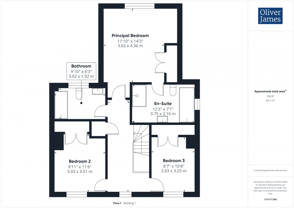 Floorplan for Bythorn, Huntingdon, PE28