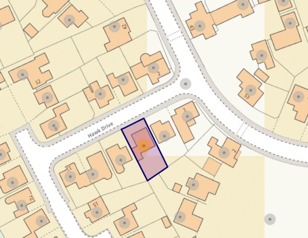 Floorplan for Hawk Drive, Hartford, PE29