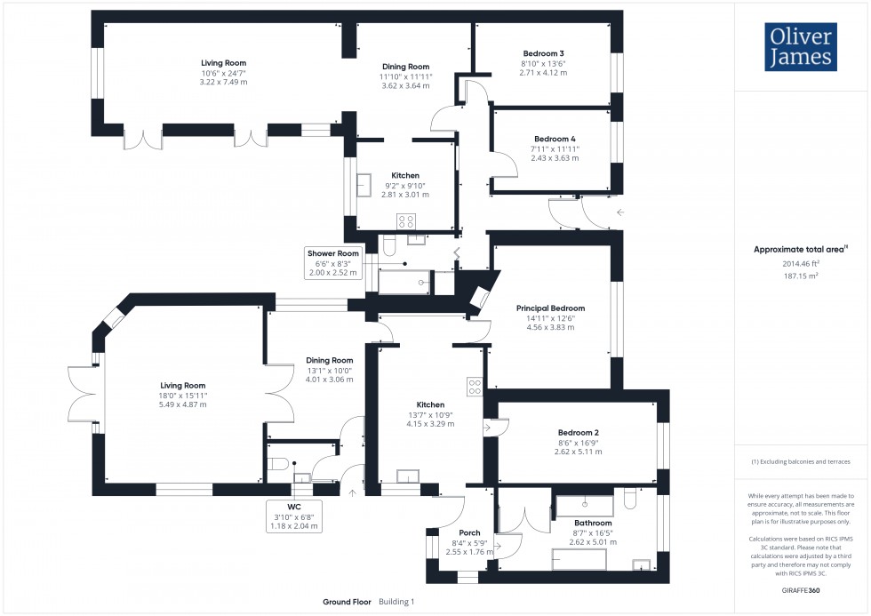 Floorplan for Conington Lane, Conington, PE7