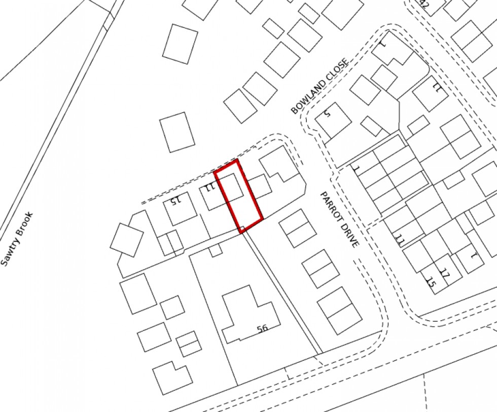 Floorplan for Bowland Close, Sawtry, PE28