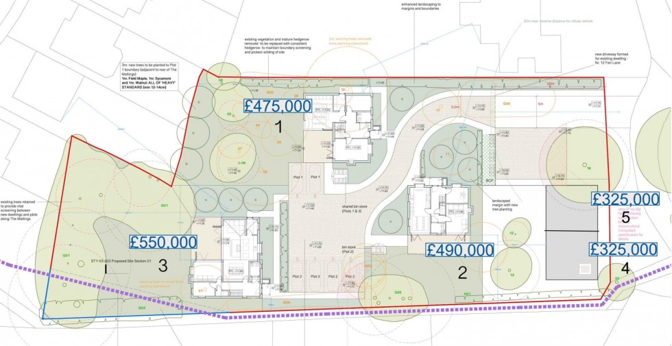 Floorplan for Fen Lane, Sawtry, PE28