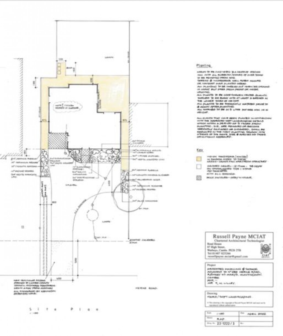 Floorplan for Herne Road, Ramsey St Mary's, Cambridgeshire.