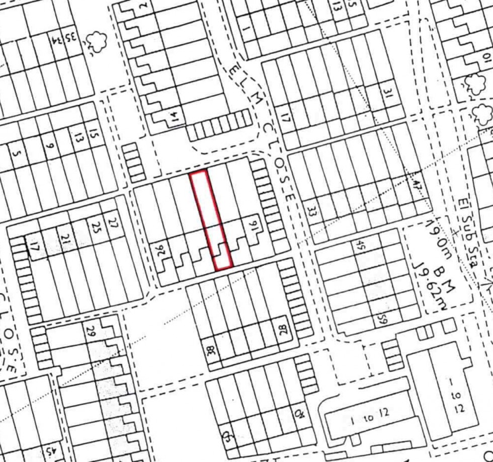 Floorplan for Elm Close, Huntingdon, PE29