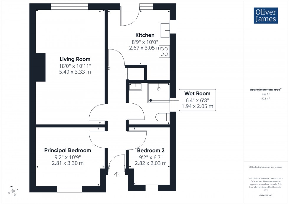 Floorplan for Kings Road, Eaton Socon, PE19