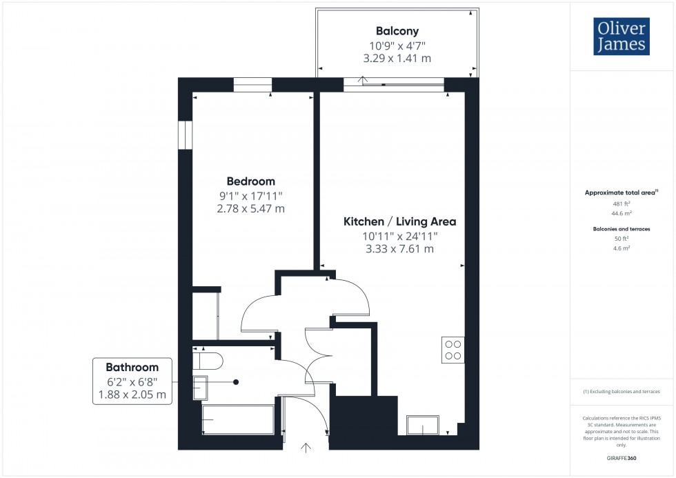 Floorplan for Lysons Close, Alconbury Weald, PE28
