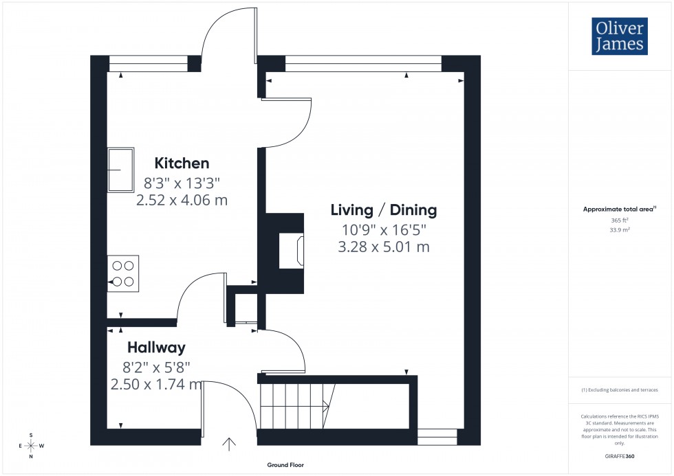 Floorplan for Nene Road, Huntingdon, PE29