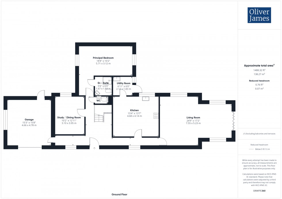 Floorplan for Redebourn Lane, Ramsey, PE26