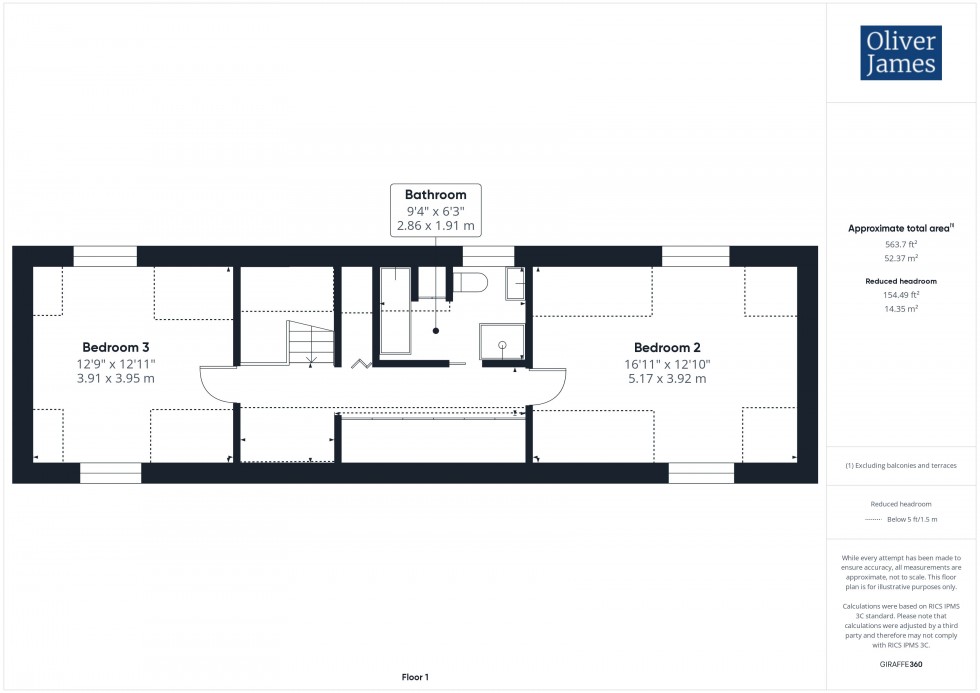 Floorplan for Redebourn Lane, Ramsey, PE26