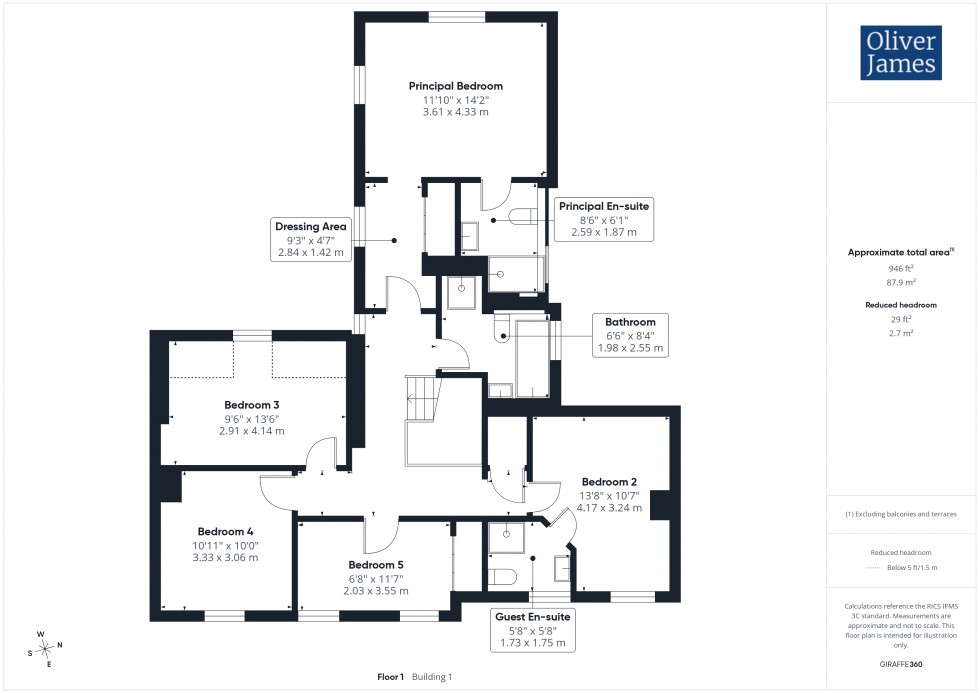 Floorplan for Main Street, Old Weston, PE28