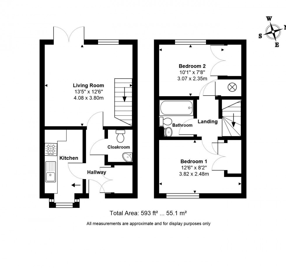 Floorplan for Bluebell Drive, Great Cambourne