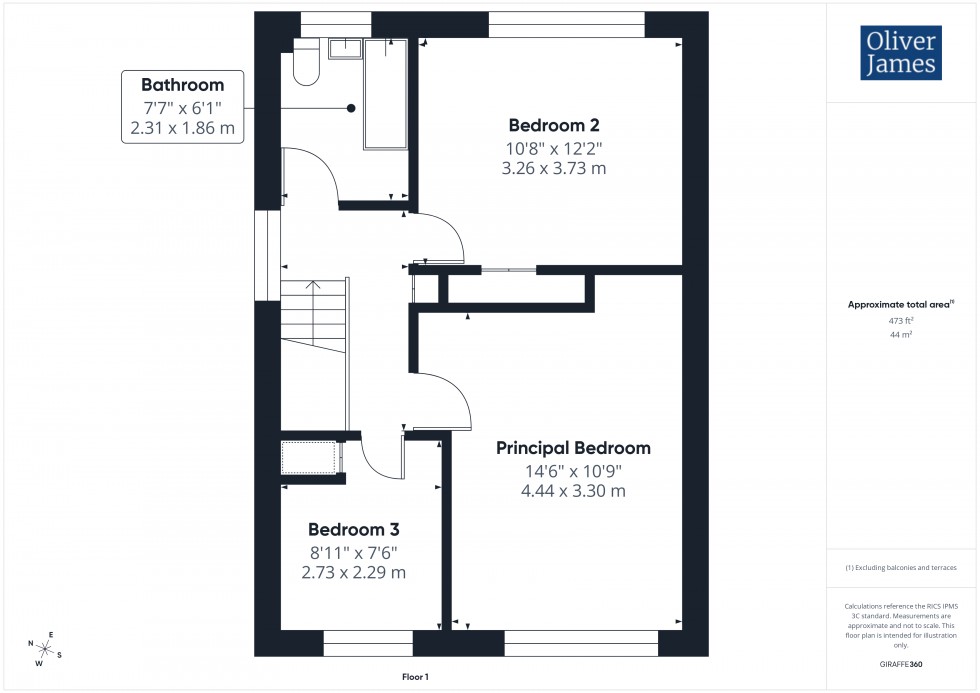Floorplan for Great North Road, Alconbury, PE28