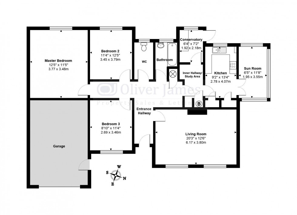 Floorplan for Colmworth Road, Little Staughton