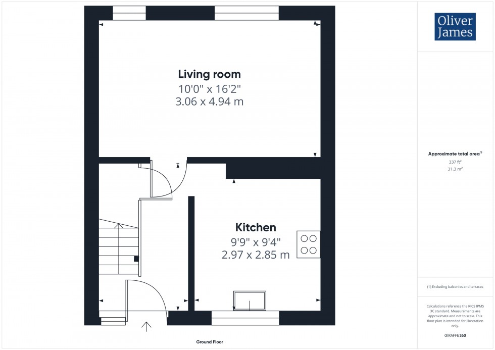 Floorplan for Veasey Road, Hartford, PE29