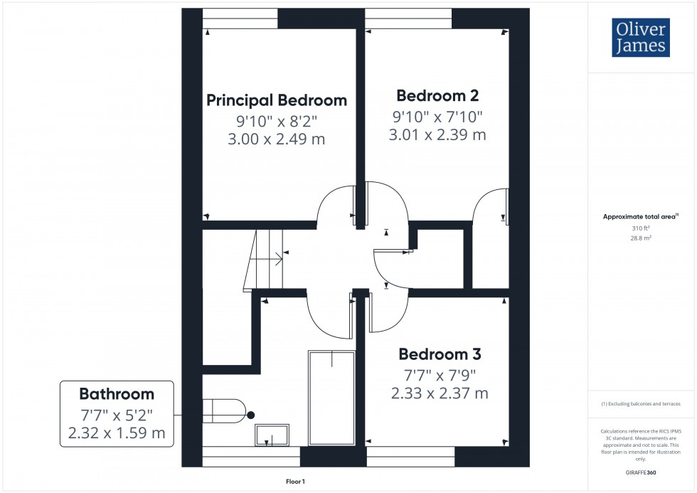 Floorplan for Veasey Road, Hartford, PE29