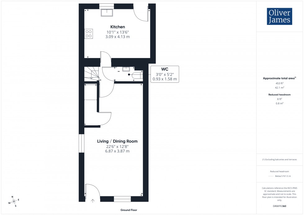 Floorplan for East Street, St. Ives, PE27