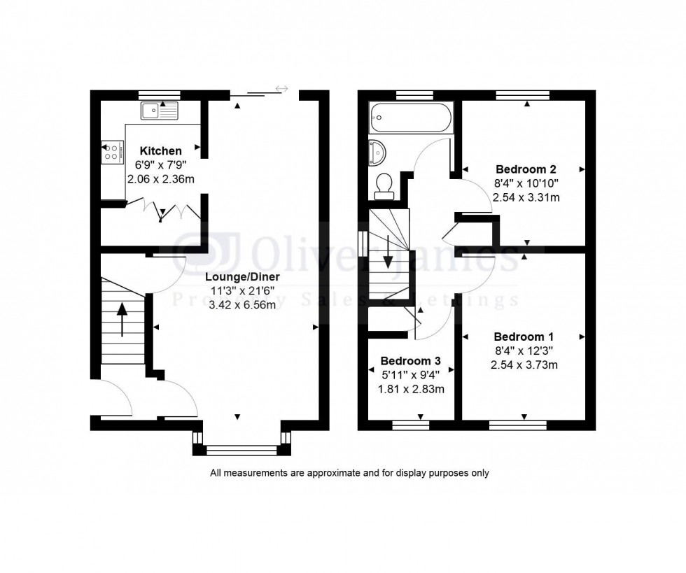 Floorplan for Ashton Gardens, Huntingdon