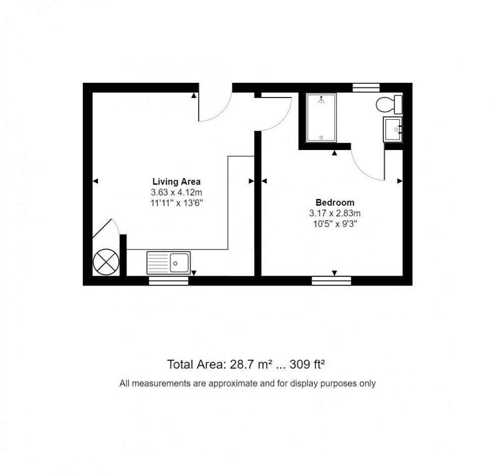 Floorplan for Blenheim Road, Ramsey