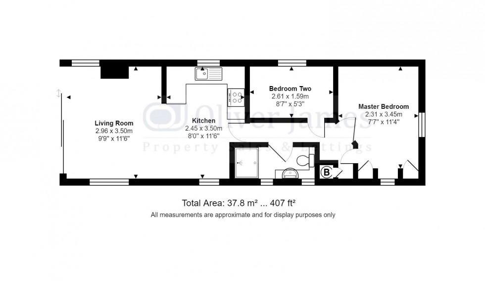 Floorplan for Banks End, Wyton, Cambridgeshire.