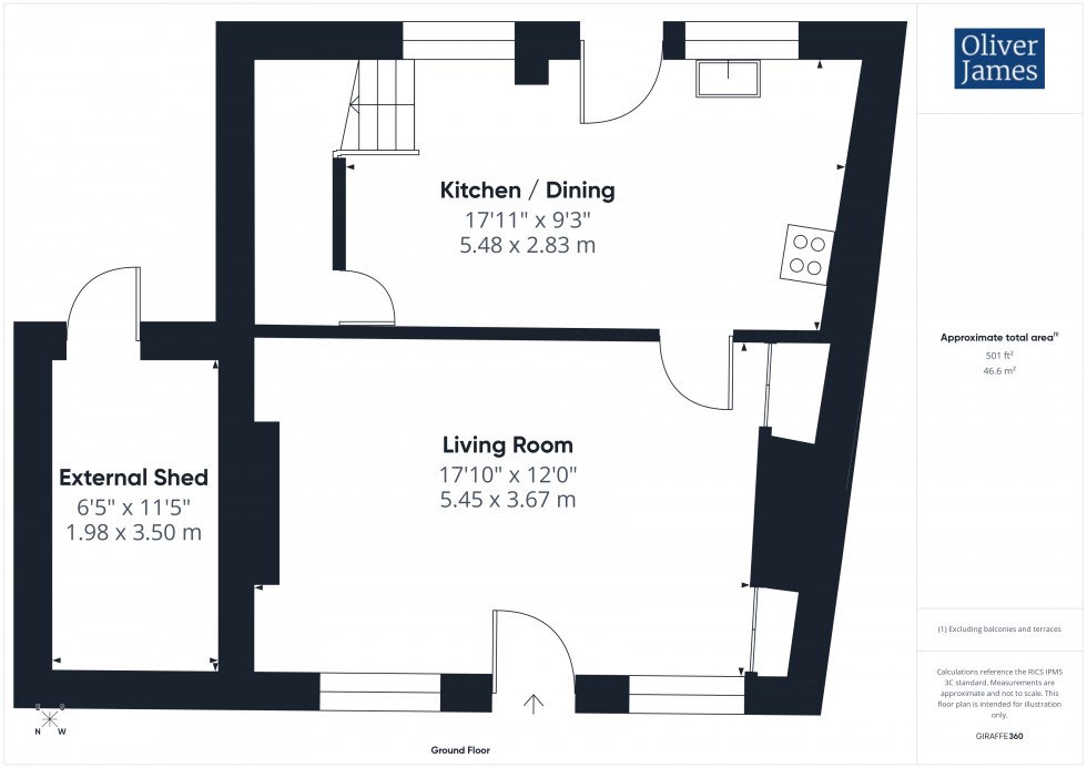 Floorplan for The Bank, Somersham, PE28