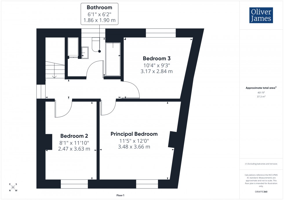 Floorplan for The Bank, Somersham, PE28