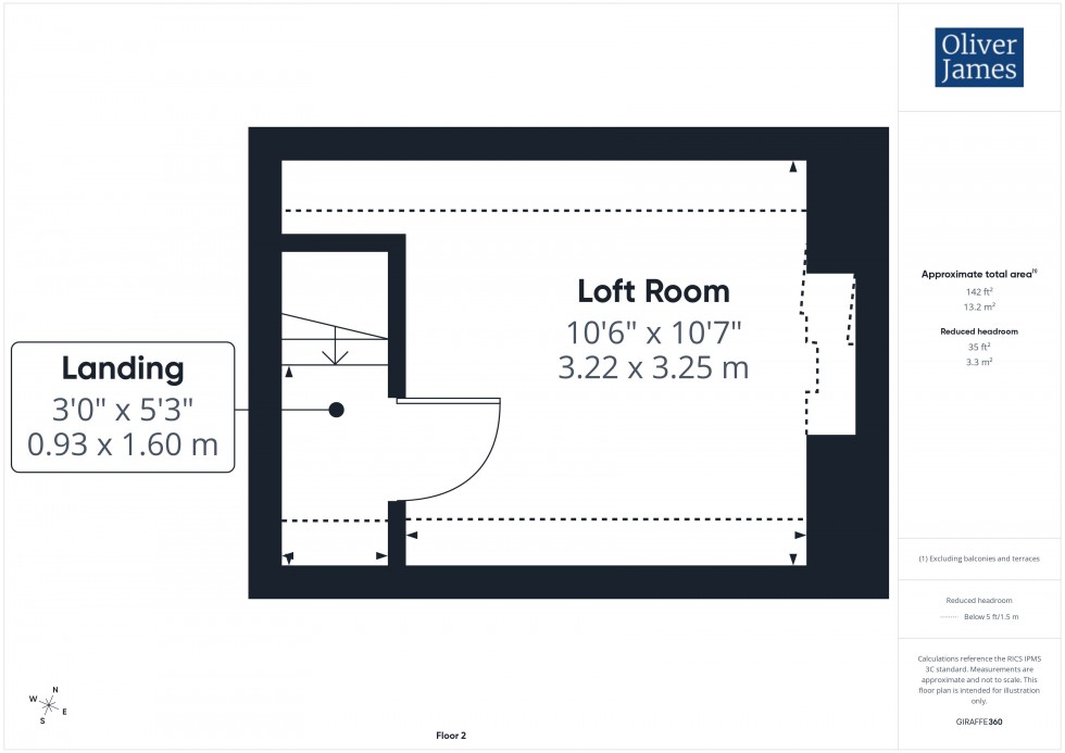 Floorplan for Priory Road, Huntingdon, PE29