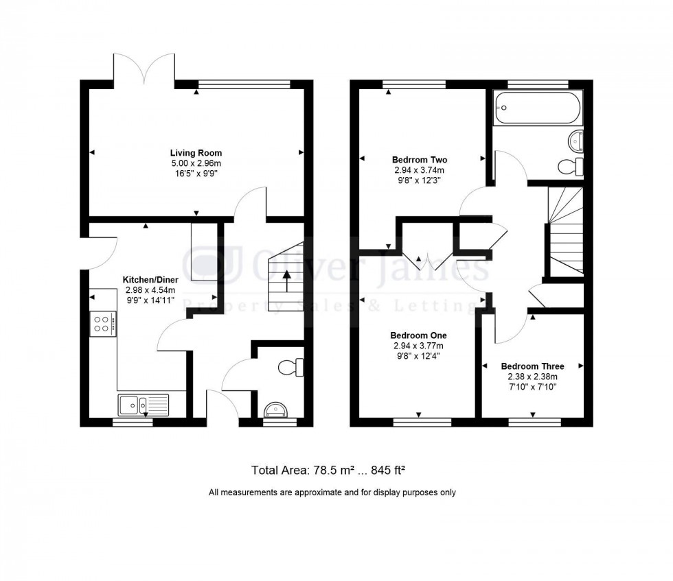 Floorplan for Mandeville Road, Brampton