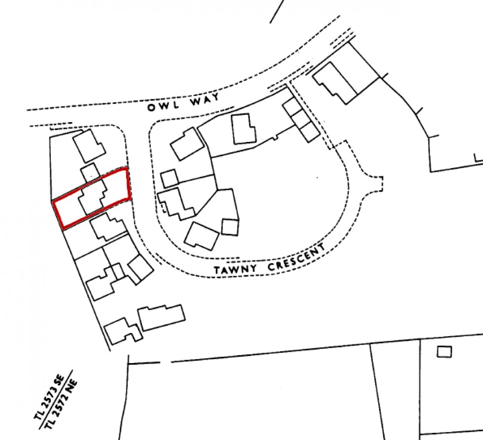 Floorplan for Tawny Crescent, Hartford, PE29