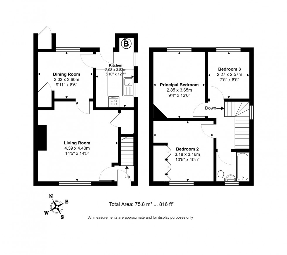 Floorplan for Thrapston Road, Brampton, PE28