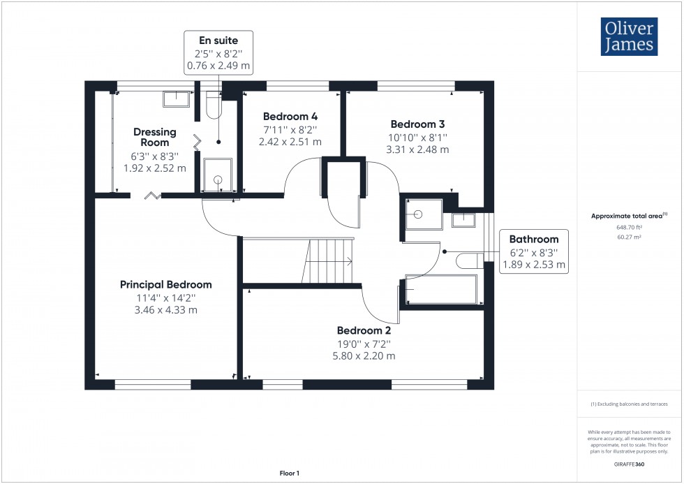 Floorplan for St. Judiths Lane, Sawtry, PE28