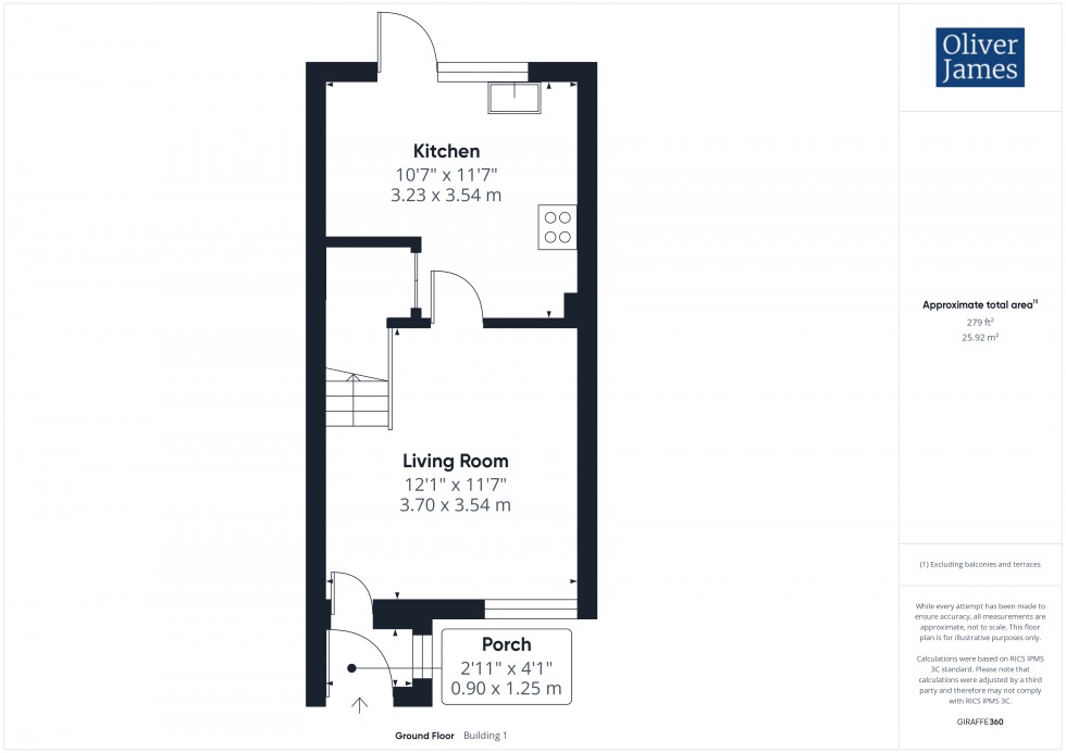 Floorplan for Hudpool, Godmanchester, PE29