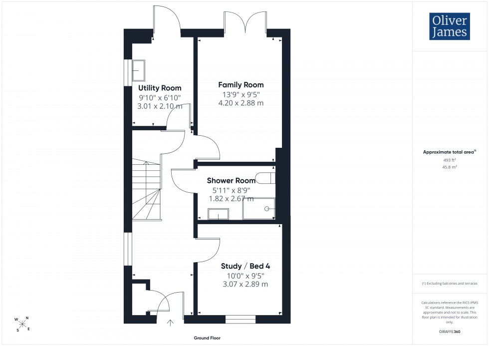Floorplan for Mallory Place, Alconbury Weald, PE28
