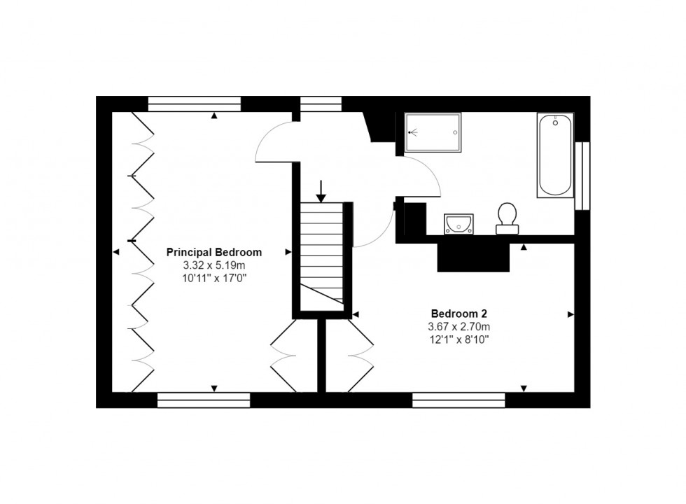Floorplan for Green End Road, Sawtry, PE28