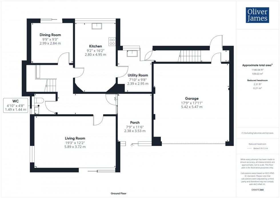Floorplan for Taylors Lane, Buckden, PE19
