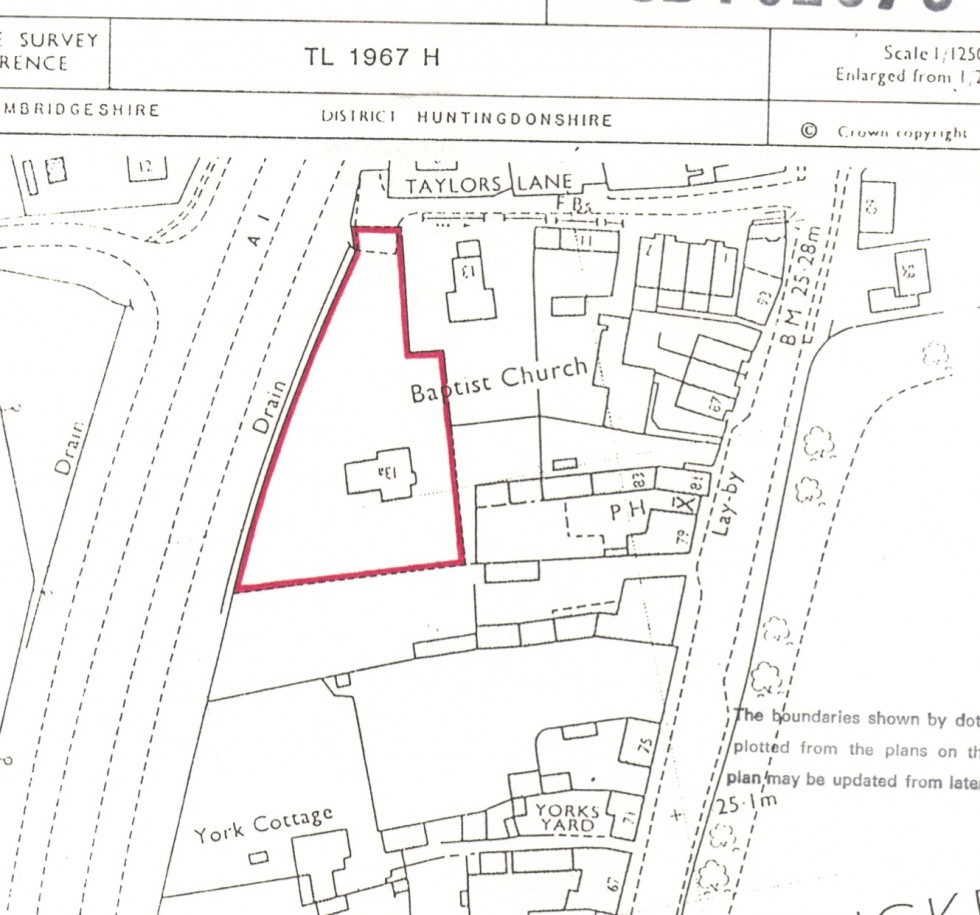 Floorplan for Taylors Lane, Buckden, PE19