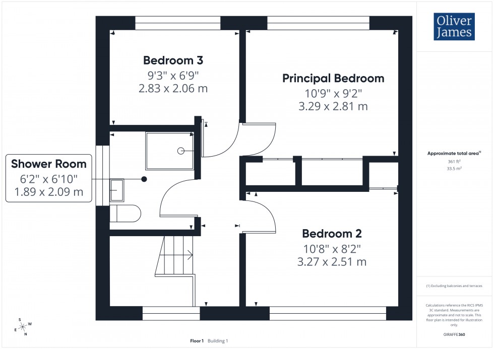 Floorplan for Park Way, Offord Cluny, PE19