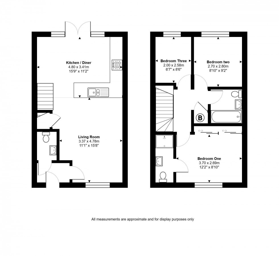 Floorplan for Druell Way, Alconbury Weald, PE28