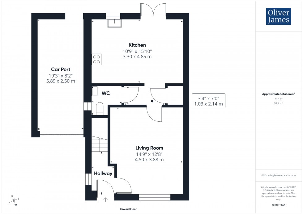 Floorplan for Sapley Park, Huntingdon, PE29