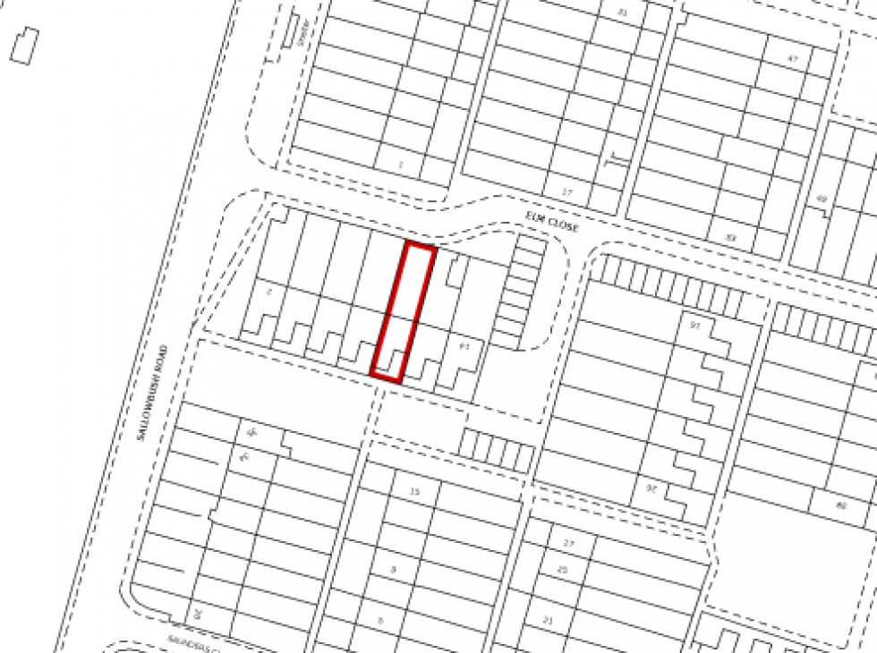 Floorplan for Elm Close, Huntingdon, PE29