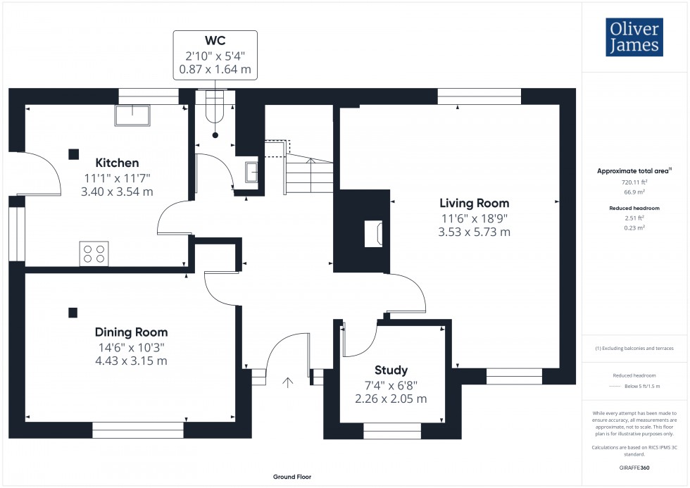 Floorplan for Duncock Lane, Elsworth, CB23