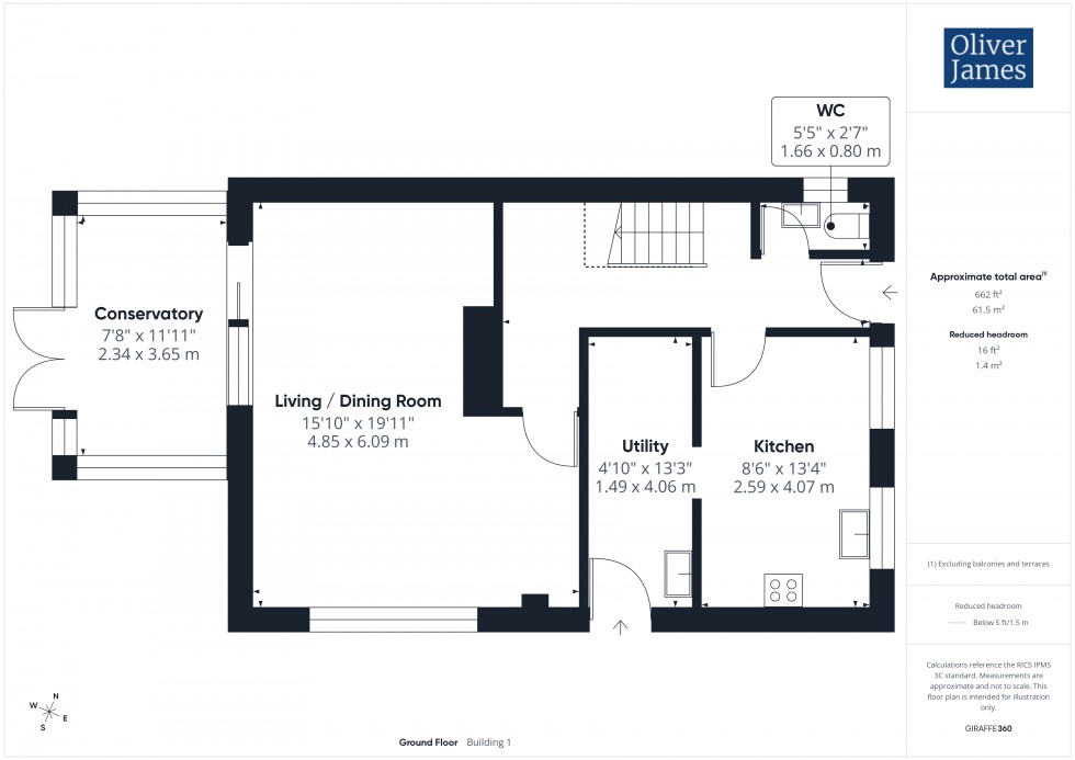 Floorplan for Church Way, Alconbury, PE28