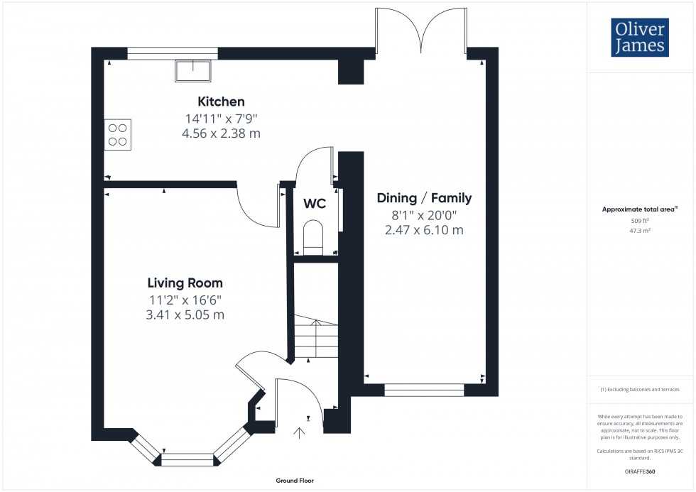 Floorplan for Aversley Road, Sawtry, PE28