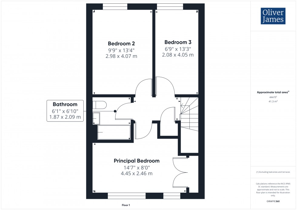 Floorplan for Payne Road, Sawtry, PE28