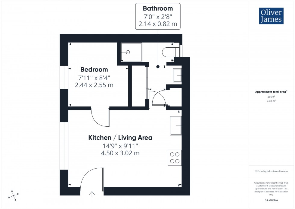 Floorplan for Mortimer Row, Somersham, PE28