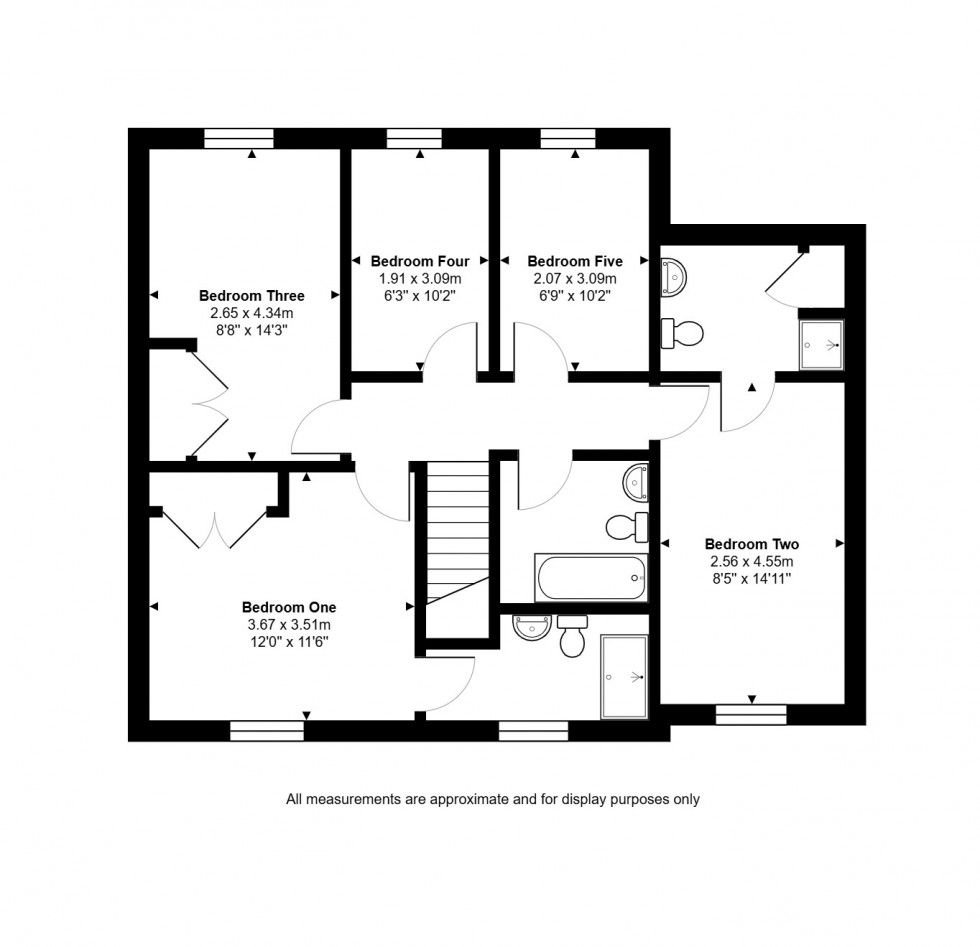 Floorplan for Pasture Close, Warboys, PE28