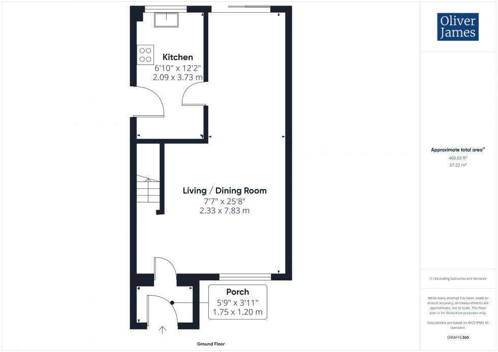 Floorplan for Papyrus Way, Sawtry, PE28
