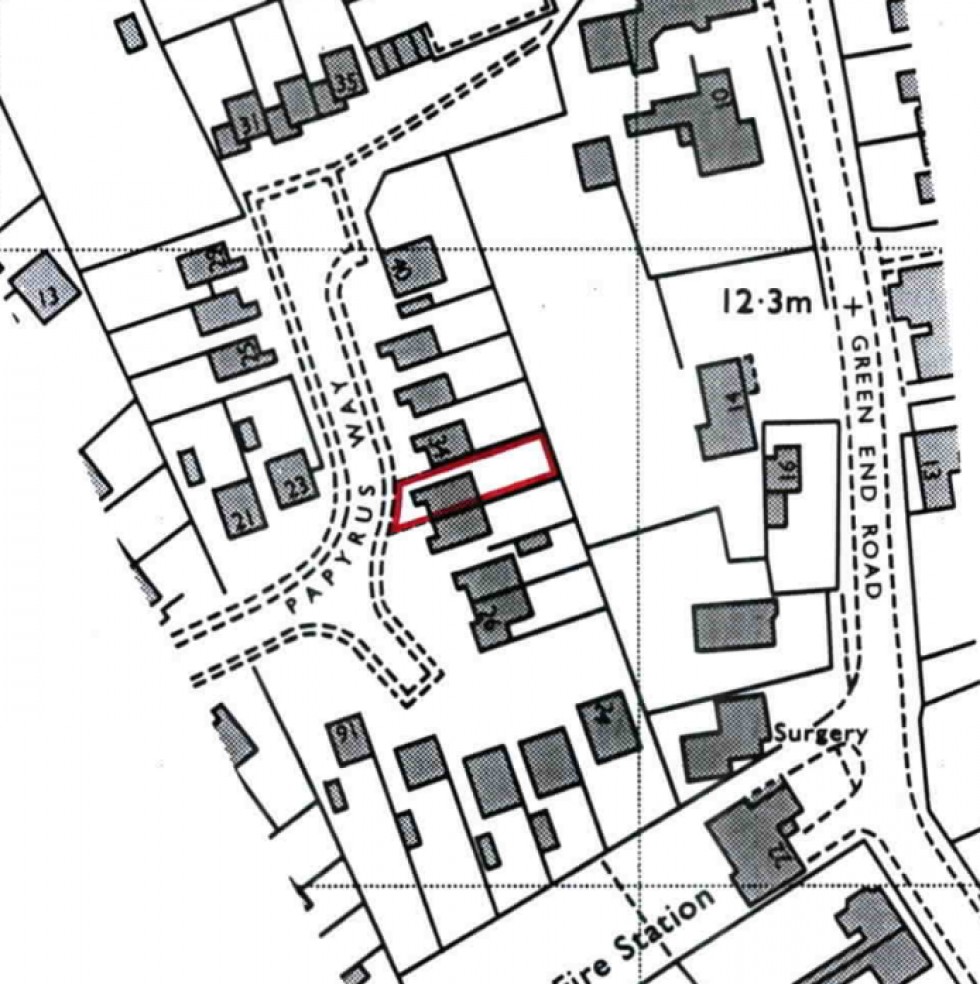 Floorplan for Papyrus Way, Sawtry, PE28